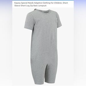 Special needs jumpsuit.